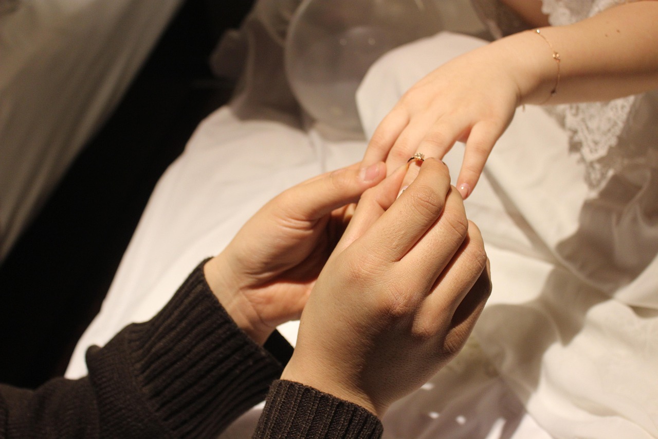 女生结婚戒指佩戴手的选择，左手还是右手？